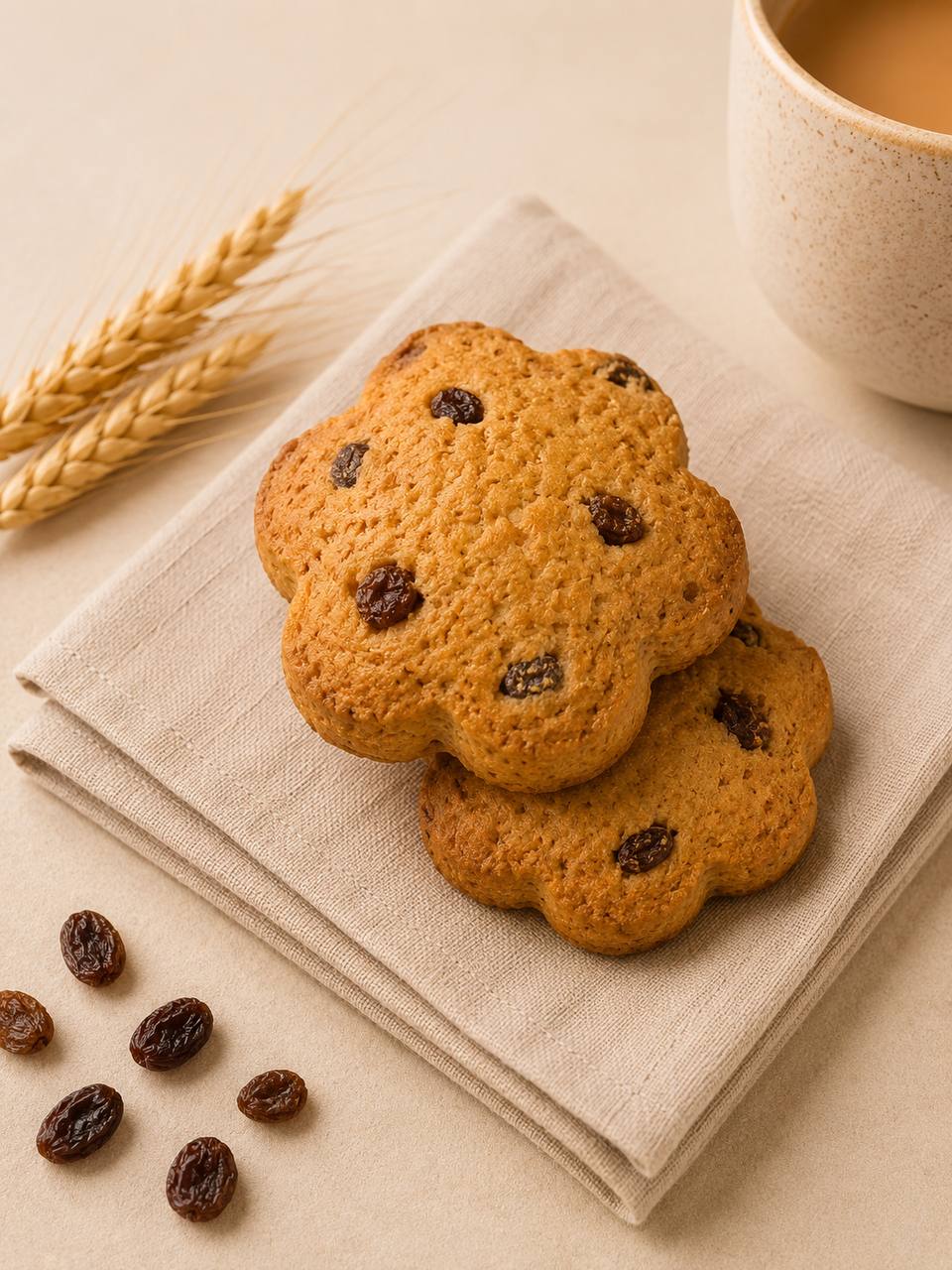 Печенье «Кудряшка» с изюмом